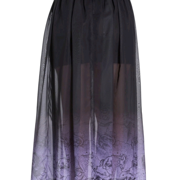 Spin Doctor Black and Purple Women's Skirt - Picture 1 of 3